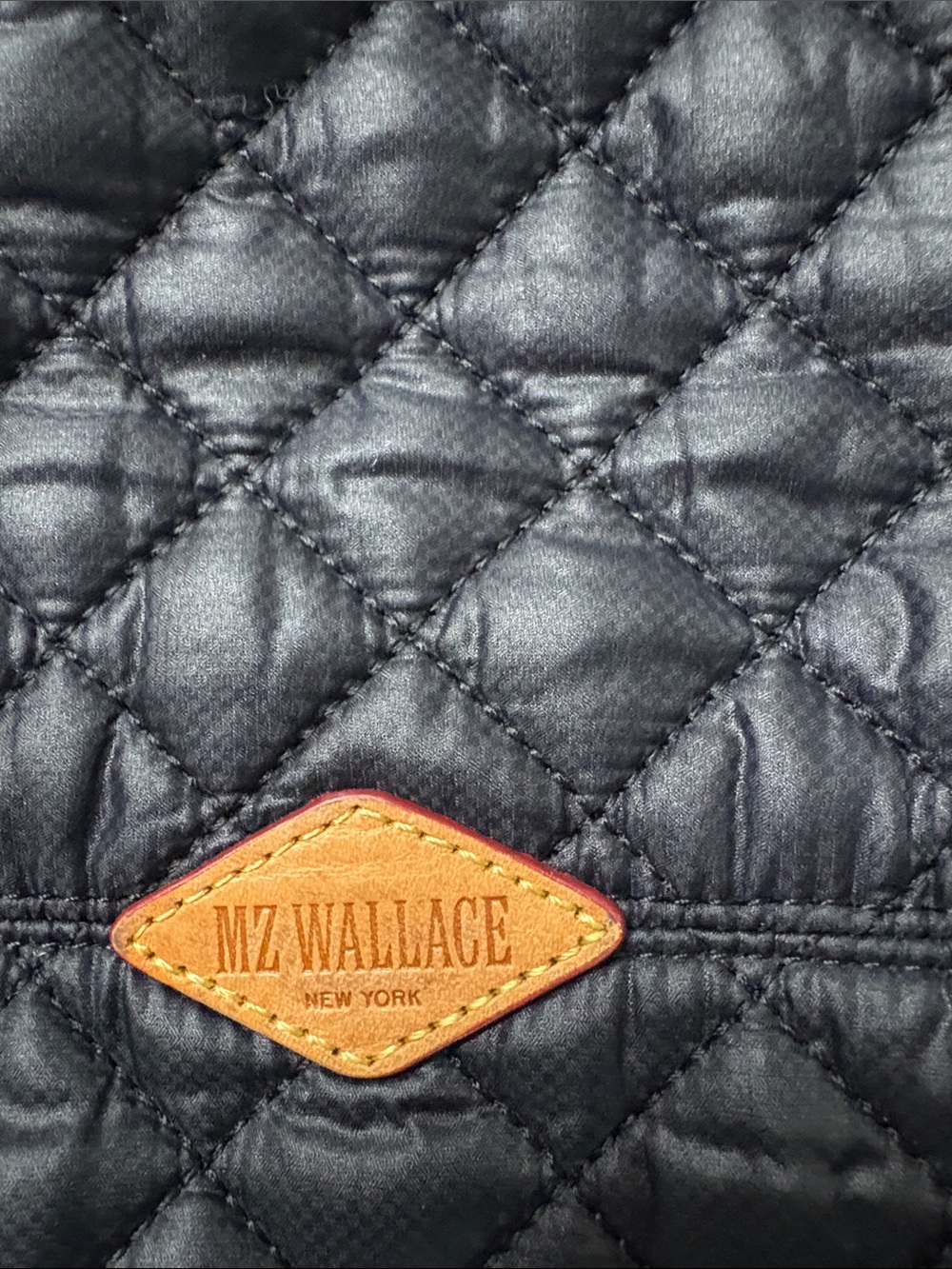 MZ Wallace Metro Deluxe Large Quilted Nylon Tote Weekender Bag - Picture 11 of 13